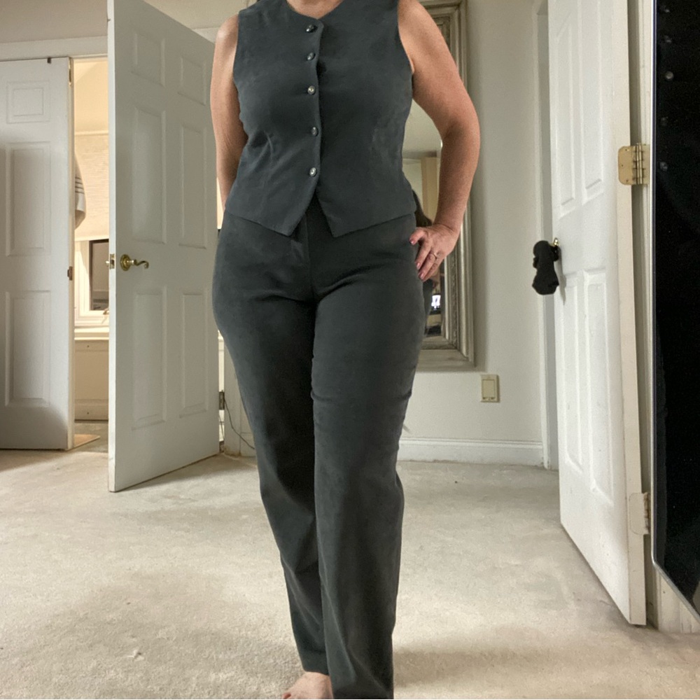 Pant size 12 and vest . PLEASE READ DESCRIPTION